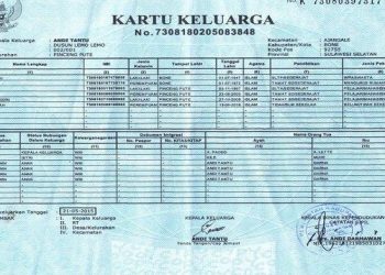Cara Mencetak KK Menjadi PDF Secara Online