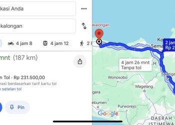 Begini Cara Mengecek Tarif Tol Lewat Google Maps dengan Cepat