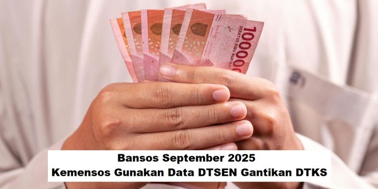 Bansos September 2025: Kemensos Gunakan Data DTSEN Gantikan DTKS