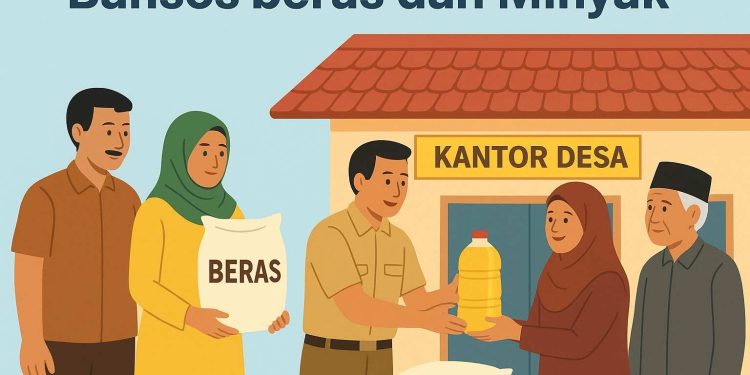 Bansos Minyak & Beras Cair Oktober 2025 Lewat KKS