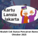 Cara Mudah Cek Status Pencairan Bansos KLJ Oktober 2025