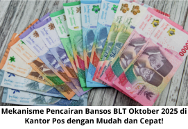 Mekanisme Pencairan Bansos BLT Oktober 2025 di Kantor Pos dengan Mudah dan Cepat!