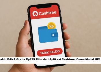 Saldo DANA Gratis Rp129 Ribu dari Aplikasi Cashtree, Cuma Modal HP!