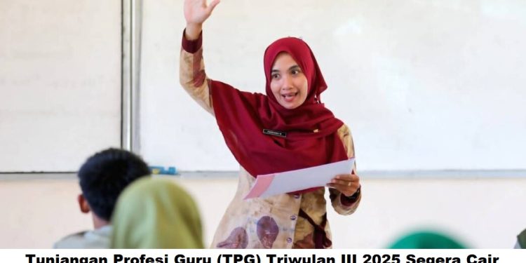 Tunjangan Profesi Guru (TPG) Triwulan III 2025 Segera Cair, Cek Validasi di Info GTK Sekarang”