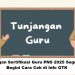 Tunjangan Sertifikasi Guru PNS 2025 Segera Cair, Begini Cara Cek di Info GTK