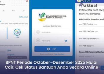 BPNT Periode Oktober–Desember 2025 Mulai Cair, Cek Status Bantuan Anda Secara Online