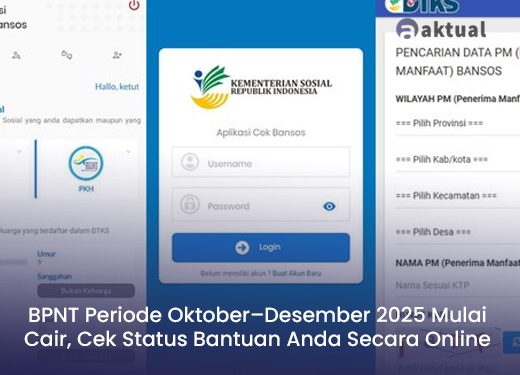 BPNT Periode Oktober–Desember 2025 Mulai Cair, Cek Status Bantuan Anda Secara Online