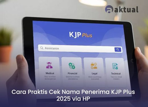 Cara Praktis Cek Nama Penerima KJP Plus 2025 via HP