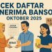 Daftar Nama Penerima Bansos Kemensos Oktober 2025