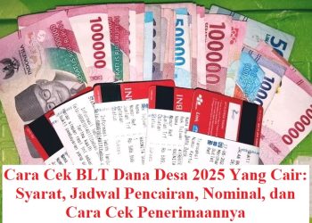Cara Cek BLT Dana Desa 2025 Yang Cair: Syarat, Jadwal Pencairan, Nominal, dan Cara Cek Penerimaannya