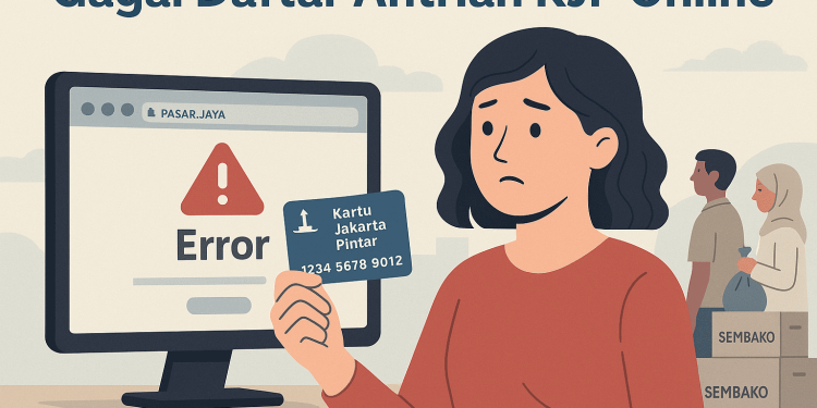 Gagal Daftar Antrian KJP Online? Ini Penyebab dan Solusi Resminya 2025