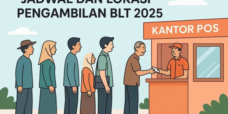 Jadwal dan Lokasi Pengambilan Bansos BLT Kesra 2025, Pastikan Tidak Salah