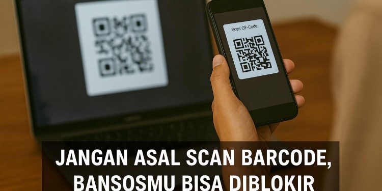 Jangan Asal Scan Barcode! Transaksi Judi Online Bisa Bikin Data Bansosmu Diblokir