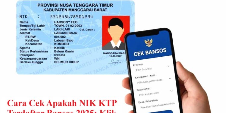 Cara Cek Apakah NIK KTP Terdaftar Bansos 2025: Klik Link Resminya di Sini