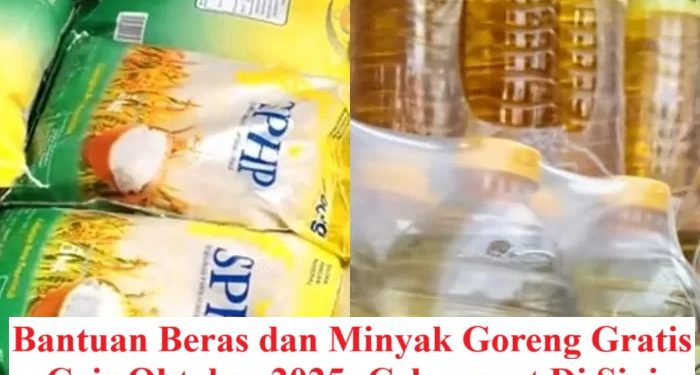 Bantuan Beras dan Minyak Goreng Gratis Cair Oktober 2025: Cek syarat Di Sini