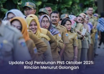 Update Gaji Pensiunan PNS Oktober 2025: Rincian Menurut Golongan