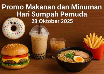 Update Promo Kuliner 28 Oktober 2025: Harga Spesial Edisi Hari Sumpah Pemuda
