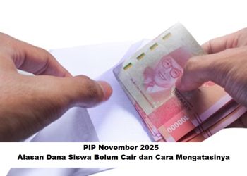 PIP November 2025: Alasan Dana Siswa Belum Cair dan Cara Mengatasinya