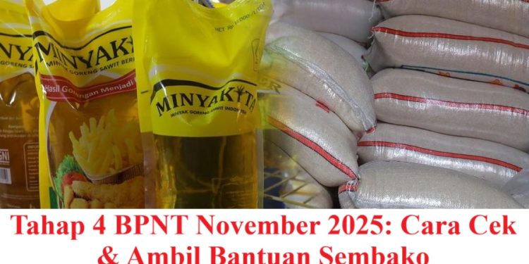 Tahap 4 BPNT November 2025: Cara Cek & Ambil Bantuan Sembako