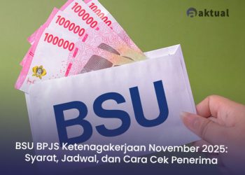 BSU BPJS Ketenagakerjaan November 2025: Ketahui Syarat, Jadwal, dan Cara Cek Penerima Bantuan Rp600 Ribu
