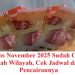 Bansos November 2025 Sudah Cair ke Sejumlah Wilayah, Cek Jadwal dan Cara Pencairannya