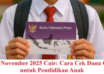 PIP November 2025 Cair: Cara Cek Dana Cair untuk Pendidikan Anak