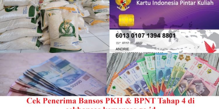 Cek Penerima Bansos PKH & BPNT Tahap 4 di cekbansos.kemensos.go.id