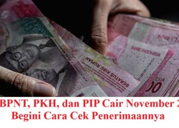 BLT, BPNT, PKH, dan PIP Cair November 2025: Begini Cara Cek Penerimaannya