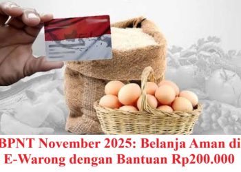 BPNT November 2025: Belanja Aman di E-Warong dengan Bantuan Rp200.000