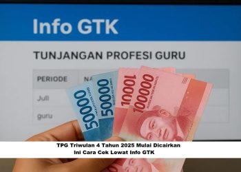 TPG Triwulan 4 Tahun 2025 Mulai Dicairkan: Ini Cara Cek Lewat Info GTK