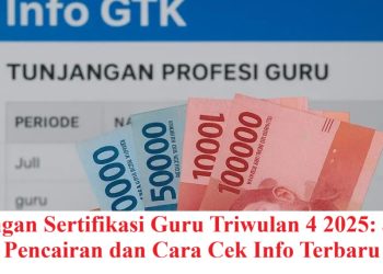 Tunjangan Sertifikasi Guru Triwulan 4 2025: Jadwal Pencairan dan Cara Cek Info Terbaru