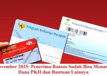 November 2025: Penerima Bansos Sudah Bisa Menarik Dana PKH dan Bantuan Lainnya