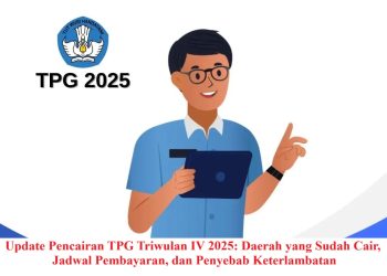 Update Pencairan TPG Triwulan IV 2025: Daerah yang Sudah Cair, Jadwal Pembayaran, dan Penyebab Keterlambatan