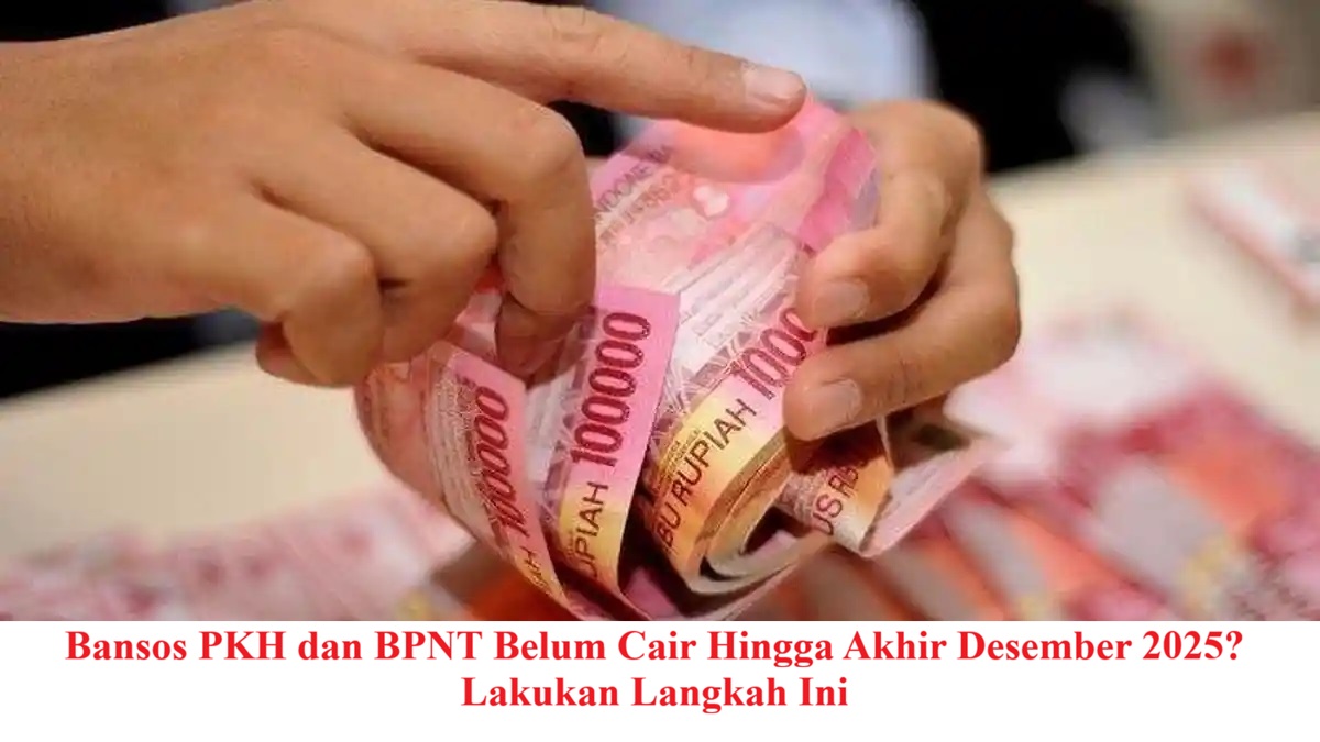 Bansos PKH dan BPNT Belum Cair Hingga Akhir Desember 2025? Lakukan Langkah Ini