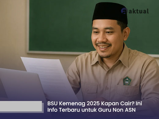 BSU Kemenag 2025 Kapan Cair? Ini Info Terbaru untuk Guru Non ASN Lengkap Cara Cek dan Syarat