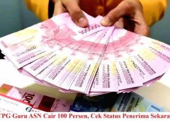 TPG Guru ASN Cair 100 Persen, Cek Status Penerima Sekarang
