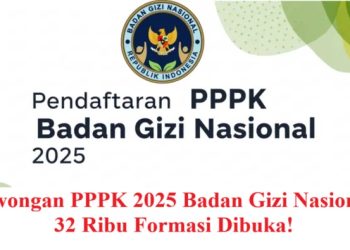 Lowongan PPPK 2025 Badan Gizi Nasional: 32 Ribu Formasi Dibuka!