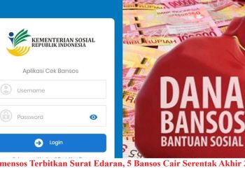 Kemensos Terbitkan Surat Edaran, 5 Bansos Cair Serentak Akhir 2025