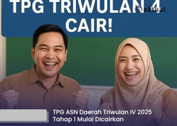 TPG ASN Daerah Triwulan IV 2025 Tahap 1 Mulai Dicairkan, Cek Rekening Anda
