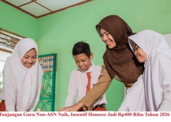Tunjangan Guru Non-ASN Naik, Insentif Honorer Jadi Rp400 Ribu Tahun 2026