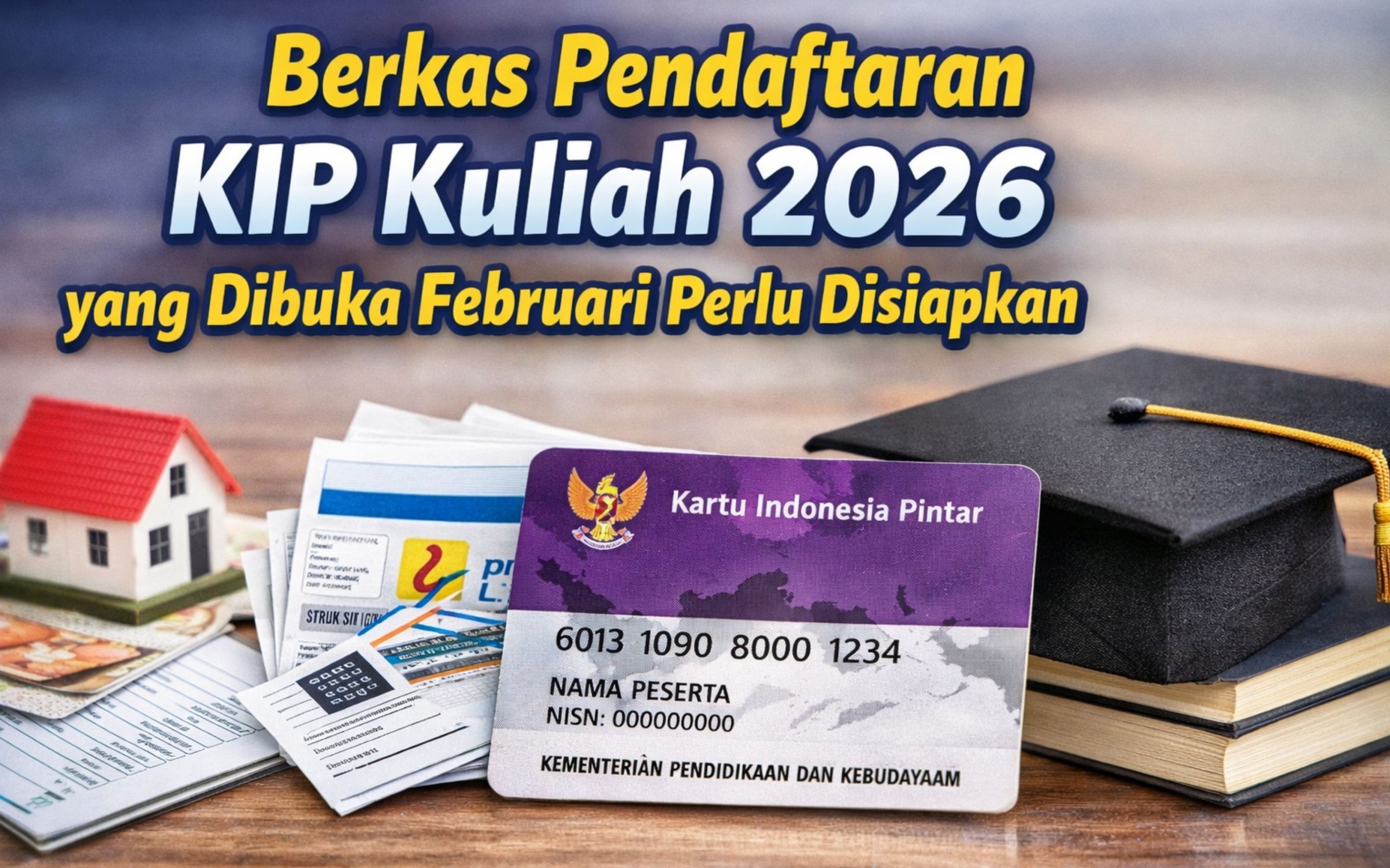 Berkas Pendaftaran KIP Kuliah 2026 yang Dibuka Februari Perlu Disiapkan
