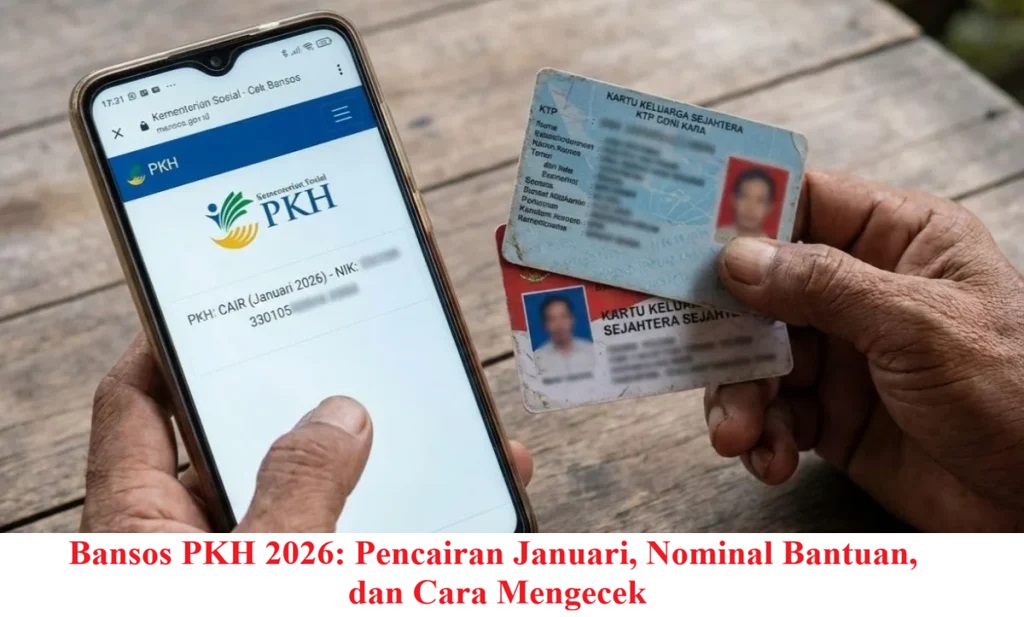 Bansos PKH 2026: Pencairan Januari, Nominal Bantuan, dan Cara Mengecek