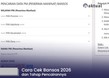 Cara Cek Bansos 2026 dan Tahap Pencairannya