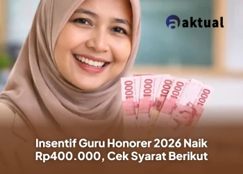 Insentif Guru Honorer 2026 Naik Rp400.000, Cek Syarat Berikut