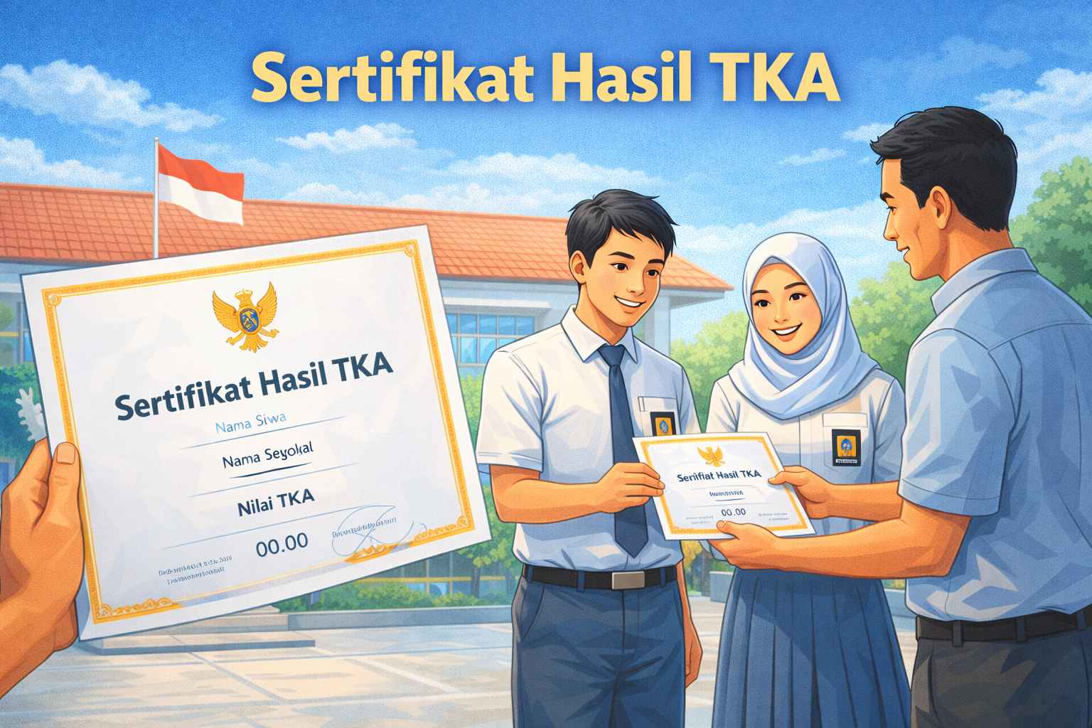 Kapan Sertifikat Hasil TKA Dibagikan? Ini Jadwal dan Sistem Distribusinya