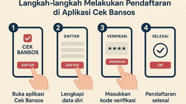 Langkah-Langkah Daftar Penerima Bansos 2026 Menggunakan HP