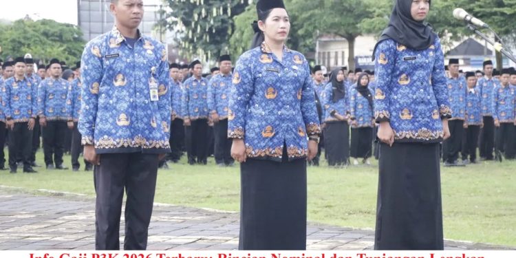 Info Gaji P3K 2026 Terbaru: Rincian Nominal dan Tunjangan Lengkap