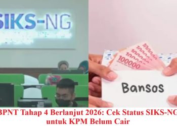 BPNT Tahap 4 Berlanjut 2026: Cek Status SIKS-NG untuk KPM Belum Cair