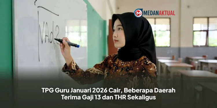 TPG Guru Januari 2026 Cair, Beberapa Daerah Terima Gaji 13 dan THR Sekaligus