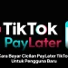 Cara Bayar Cicilan PayLater TikTok Untuk Pengguna Baru